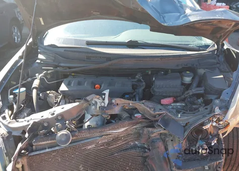 2012 Honda Civic Lx z USA, uszkodzony, nr VIN 19XFB2F59CE045372